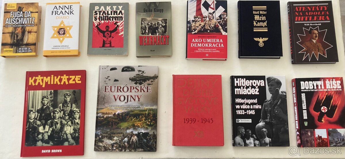 Knihy 1930-1945 ww2