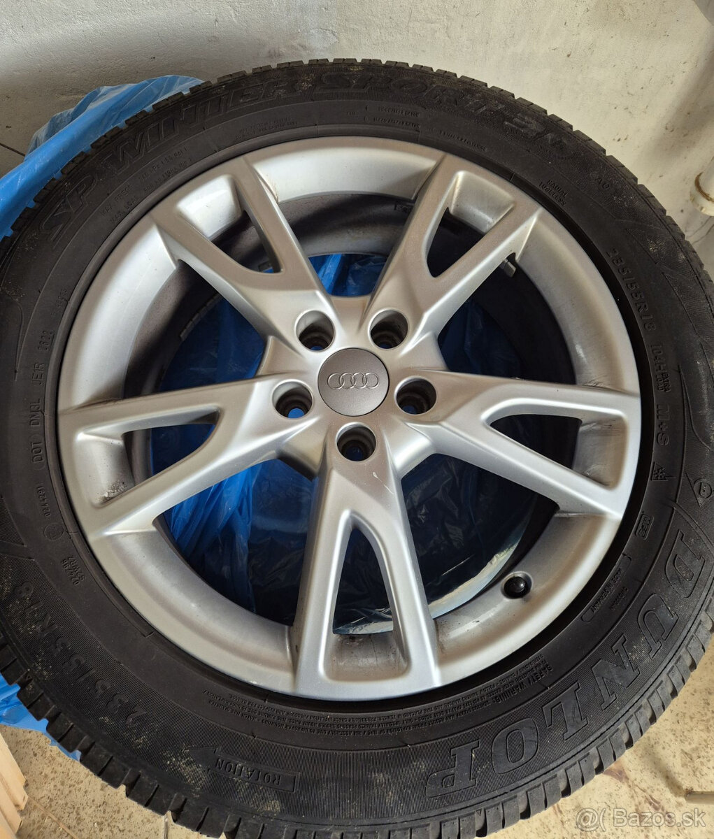 Zimne pneumatiky s diskami audi A6 235/55/R18