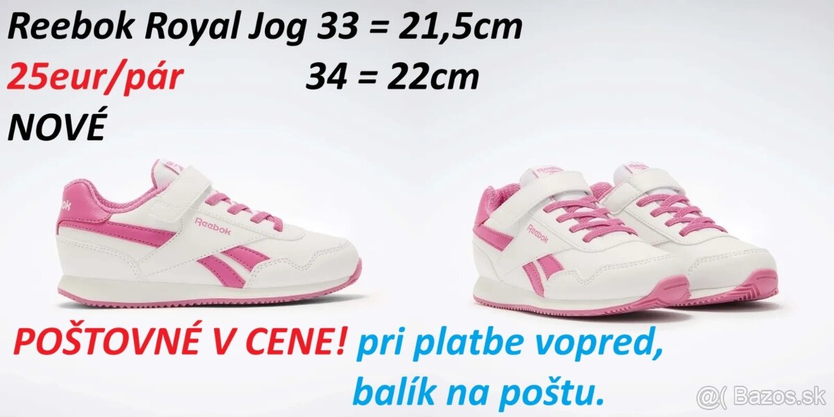 Tenisky Reebok, Vesta HM, Bunda HM