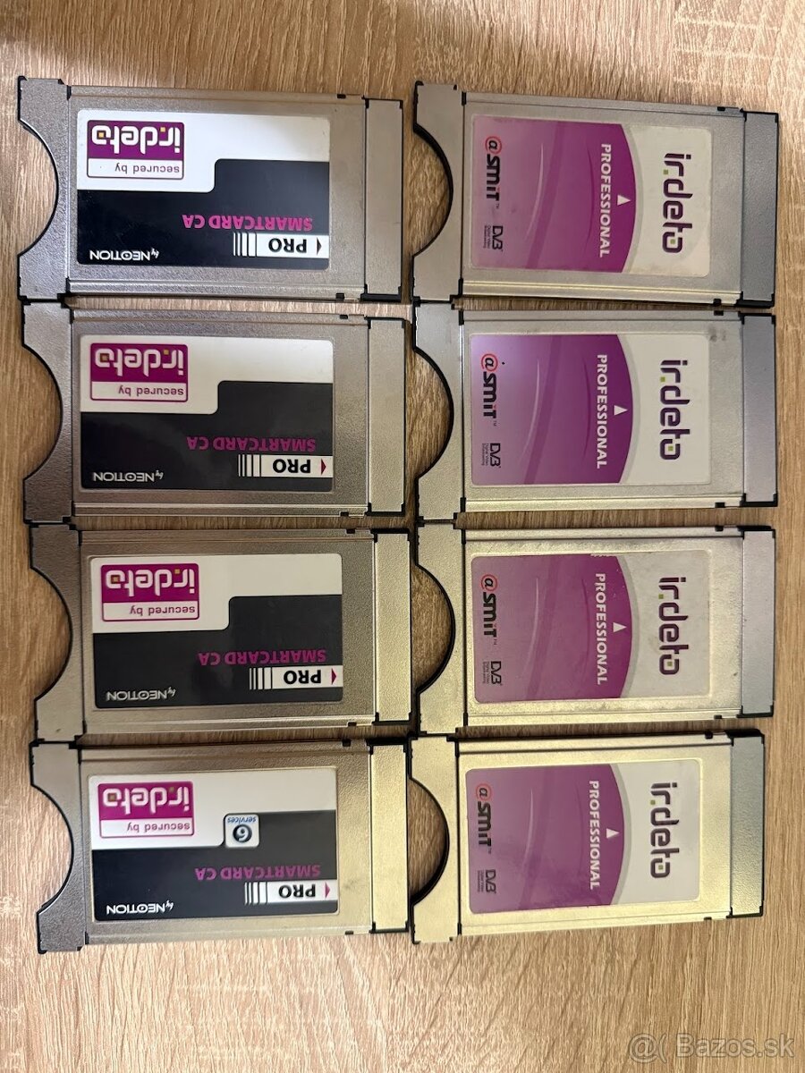 Profesionálne CA moduly – Irdeto NEOTION a SMIT