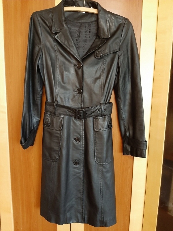 Dámsky kožený kabát č. 38