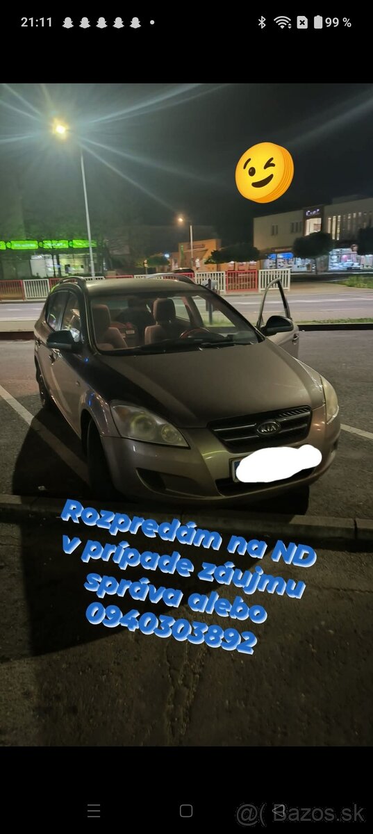 Kia ceed 1.6 CRDi 2007