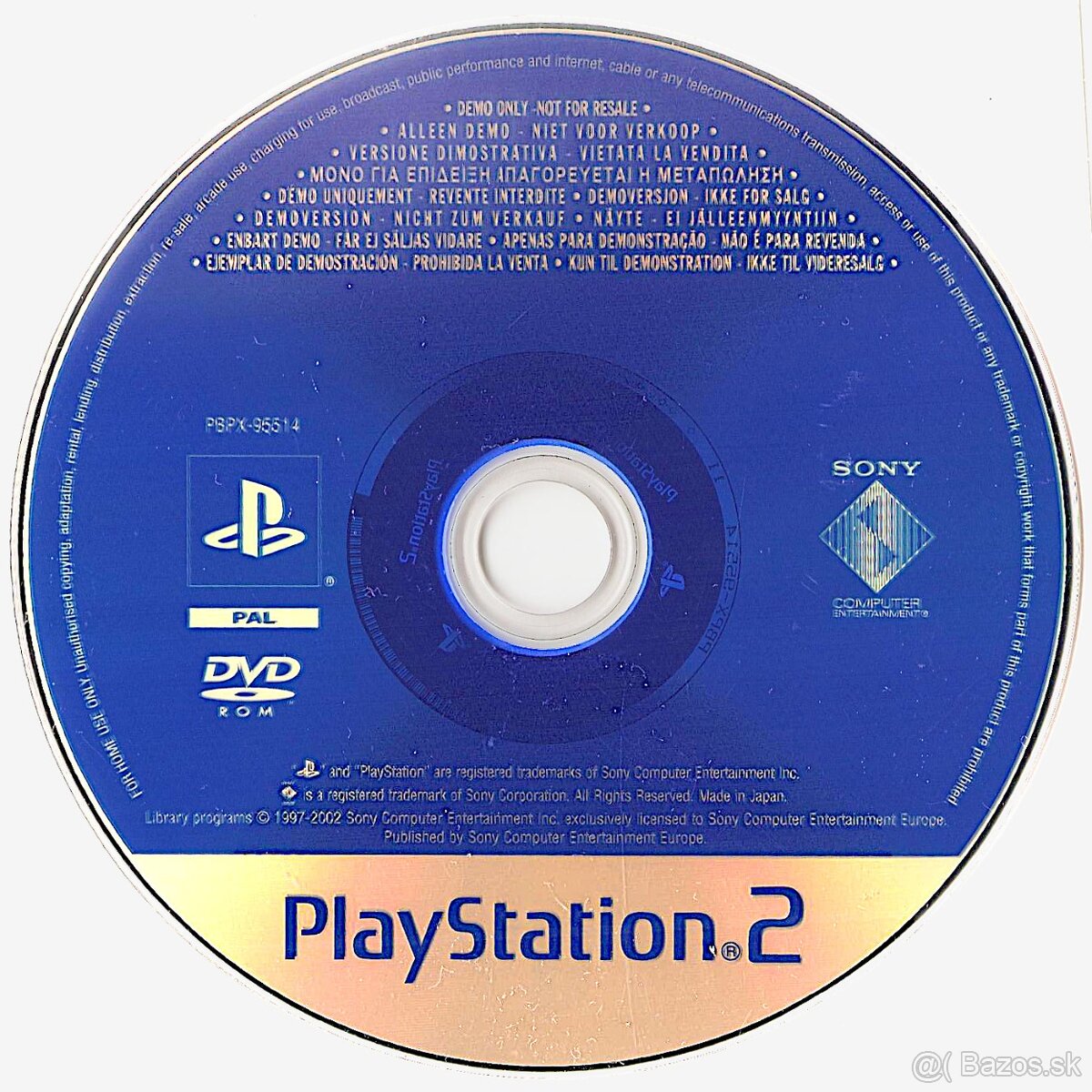 Kúpim PS2 DEMO Disc /demá