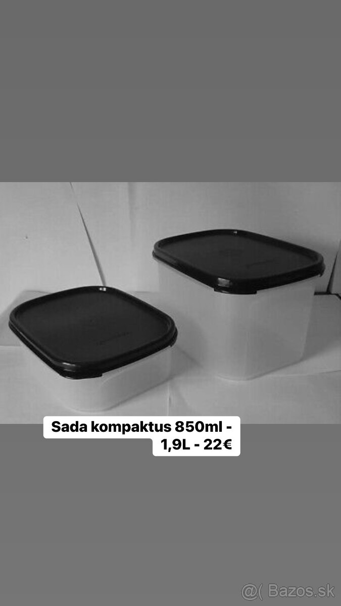Sada kompaktus Tupperware