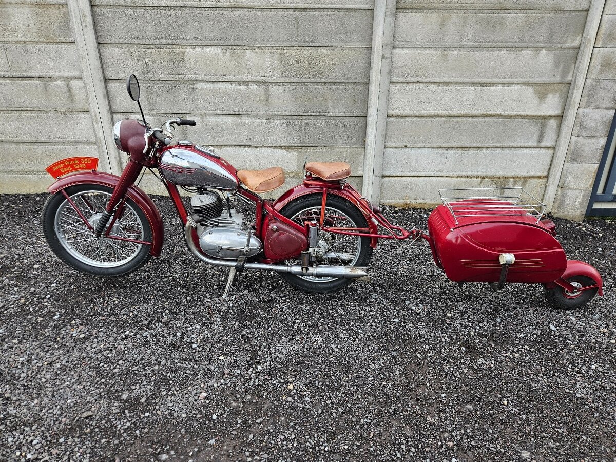 Jawa 350 perak+ PAV