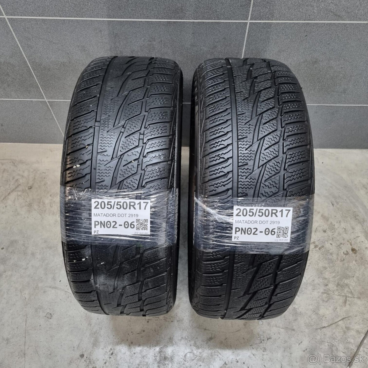 Zimné pneumatiky 205/50 R17 MATADOR DOT2919