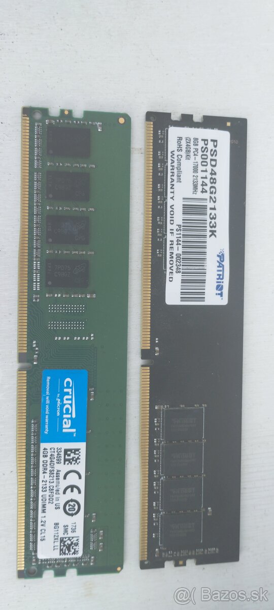RAM Patriot DDR4 8GB 2133Mhz