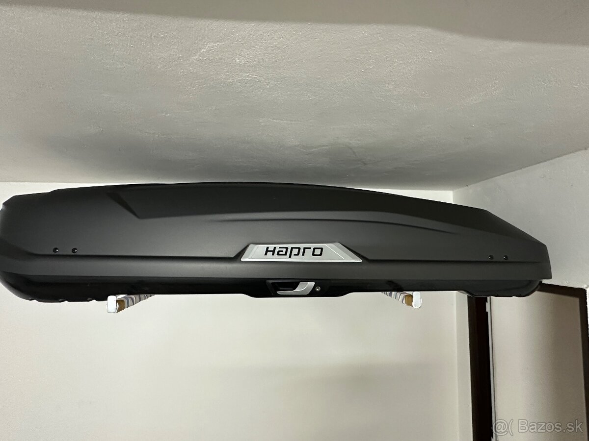 Strešný box Hapro 560l super matný antracit Top stav