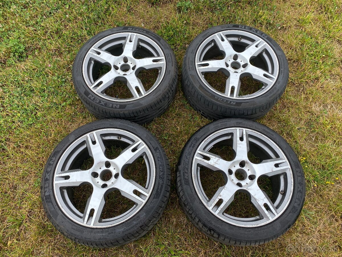 ALU disky 18" + letné pneumatiky
