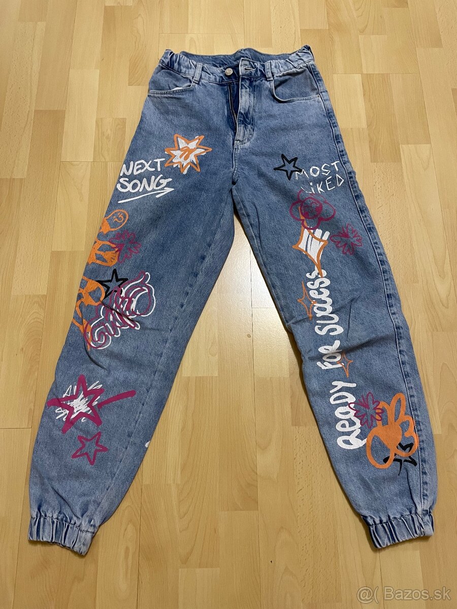 Predám rifle značky Bershka veľ. 38