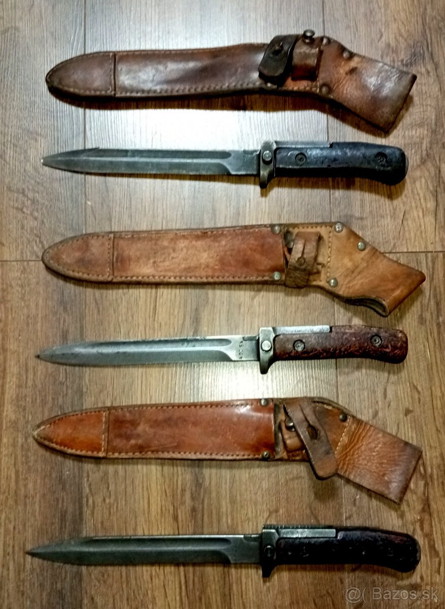 Bodáky, bajonety pre pušky vz58