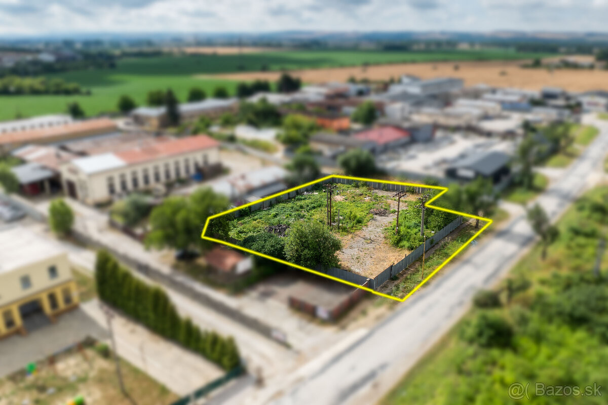 Na predaj pozemok v priemyselnej zóne | Moldava nad Bodvou