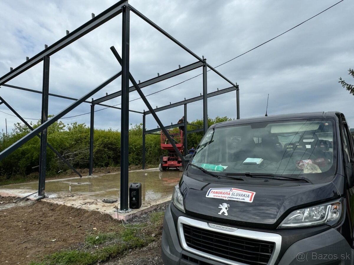 Konštrukcia haly 12x12x4m