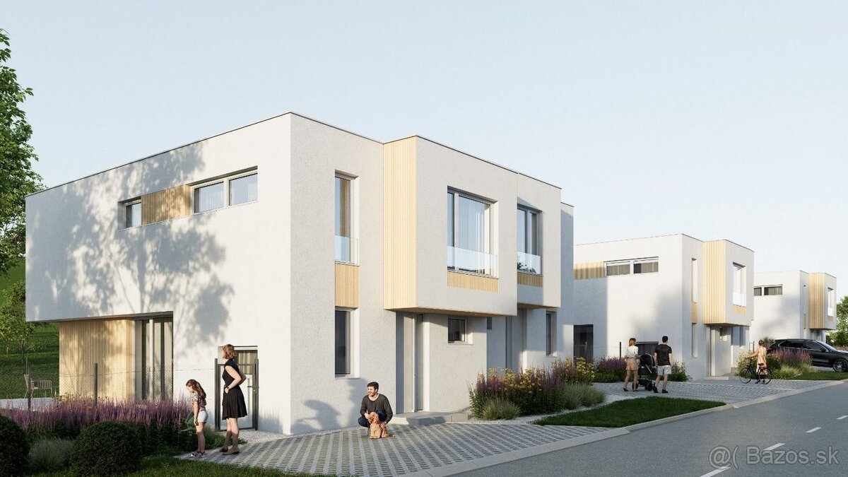 Moderný 4-izbový, dvojpodlažný rodinný dom v príjemnej lokal