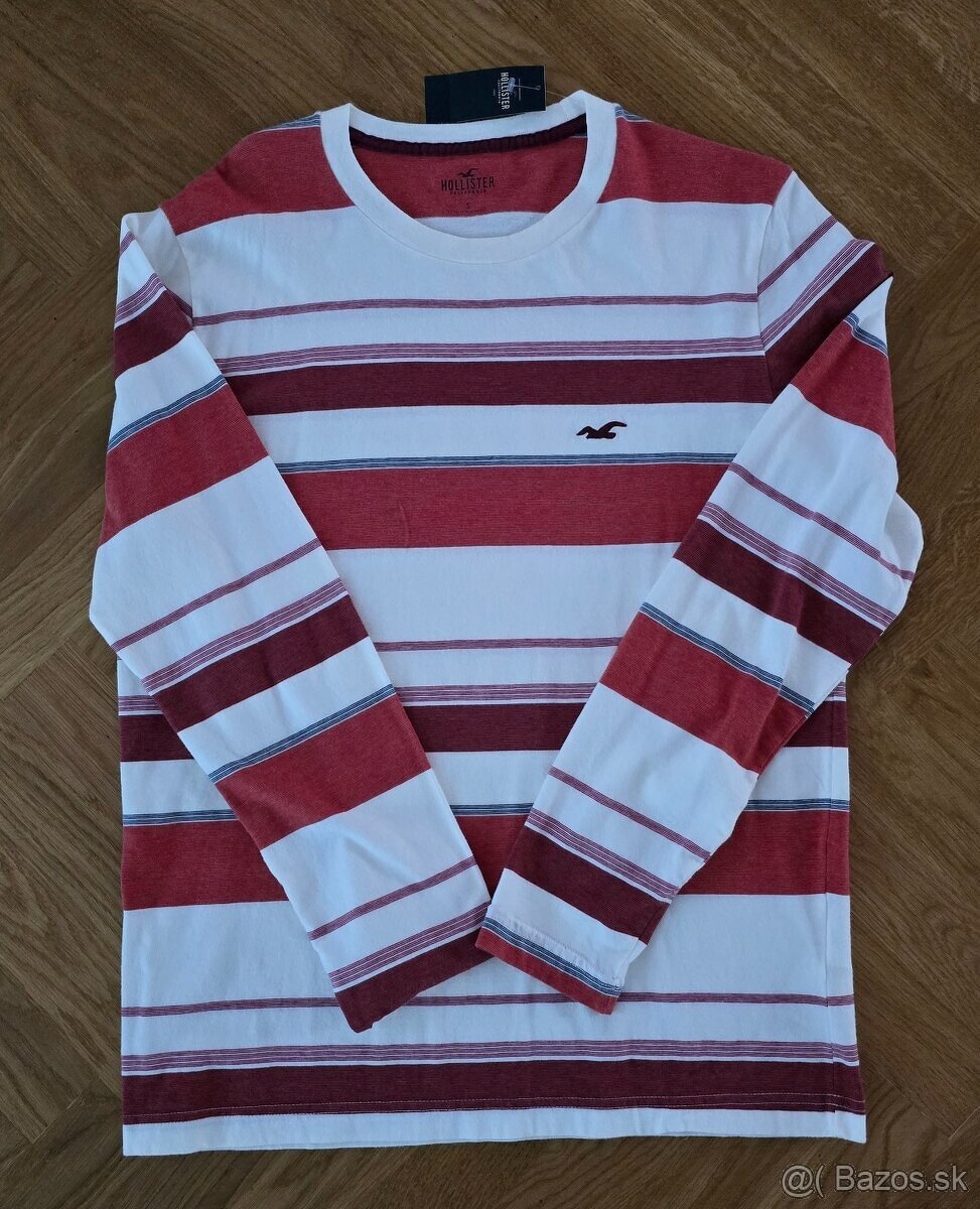 Dlhorukávové tričko Hollister