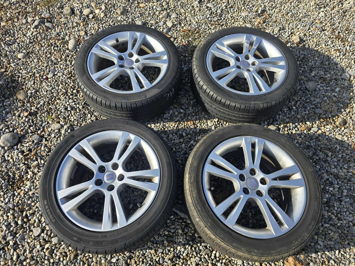 Predám elektróny Seat 5x100 R16