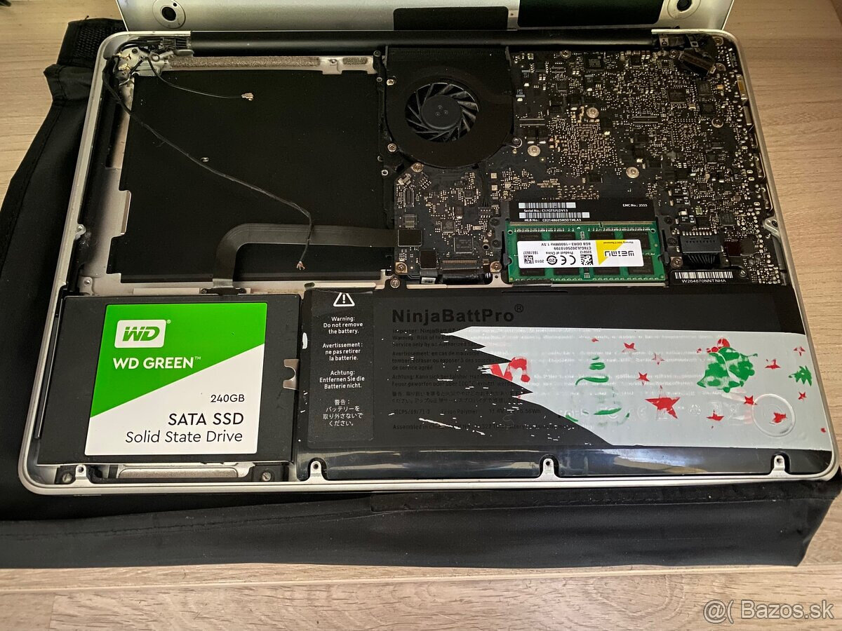 Základná doska Macbook Pro 13” 2011 funkčná