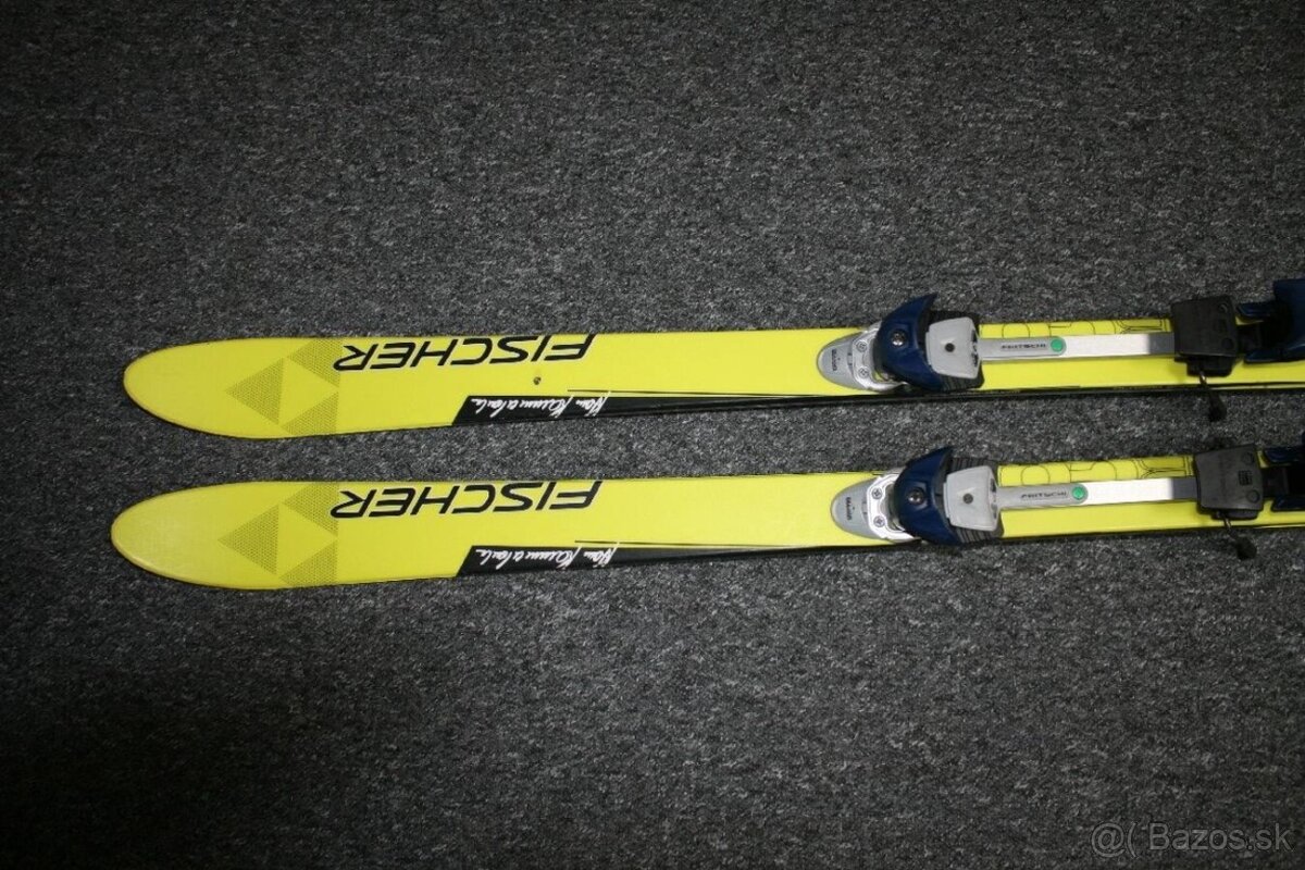 skialpove lyže fischer Aircarbon 160 cm
