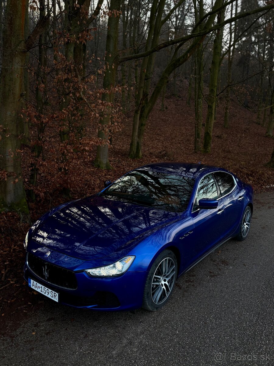 Maserati Ghibli, 3.0 V6 Diesel, 202KW, 2015, 112TKM,DOVOZ IT