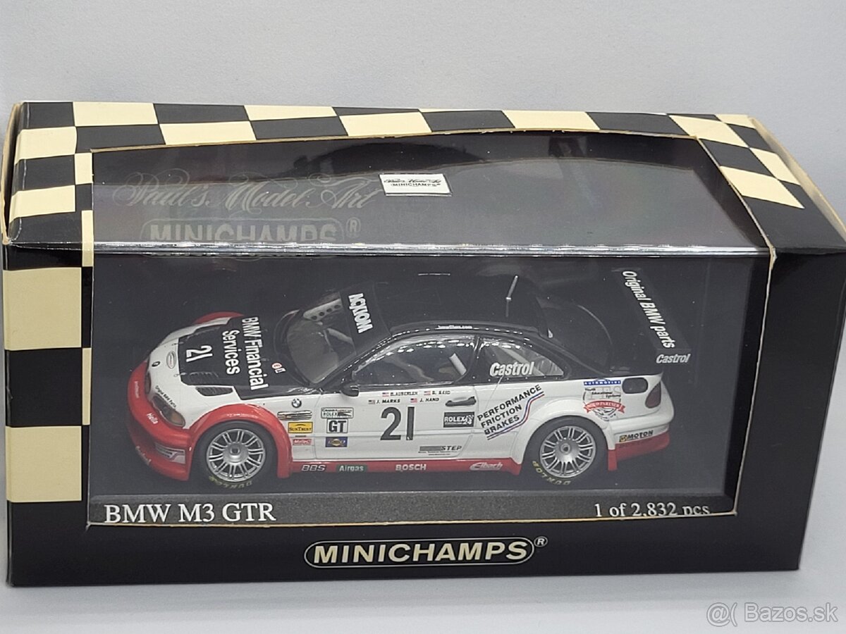 Minichamps 1:43 BMW M3 GTR 24H Daytona