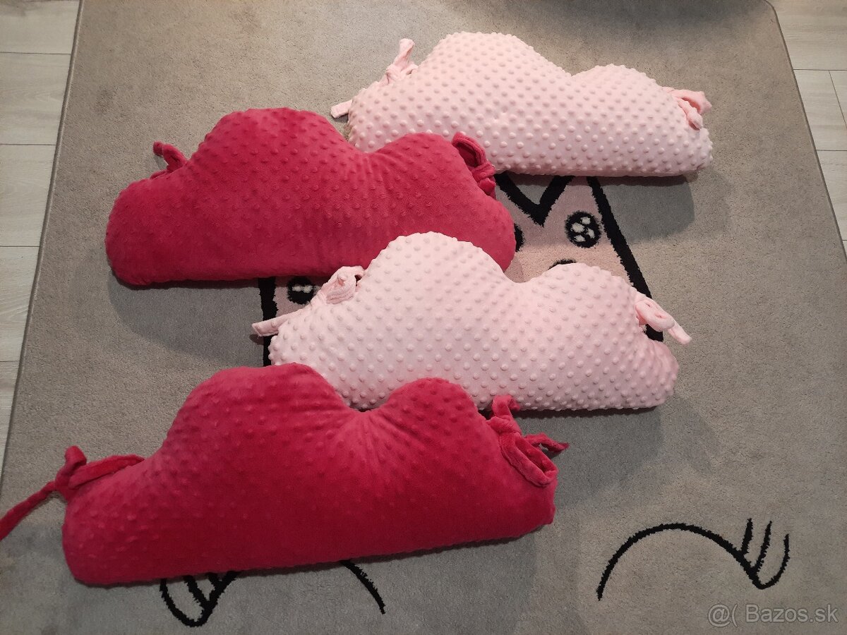 Obláčiky - Mantinel do postieľky