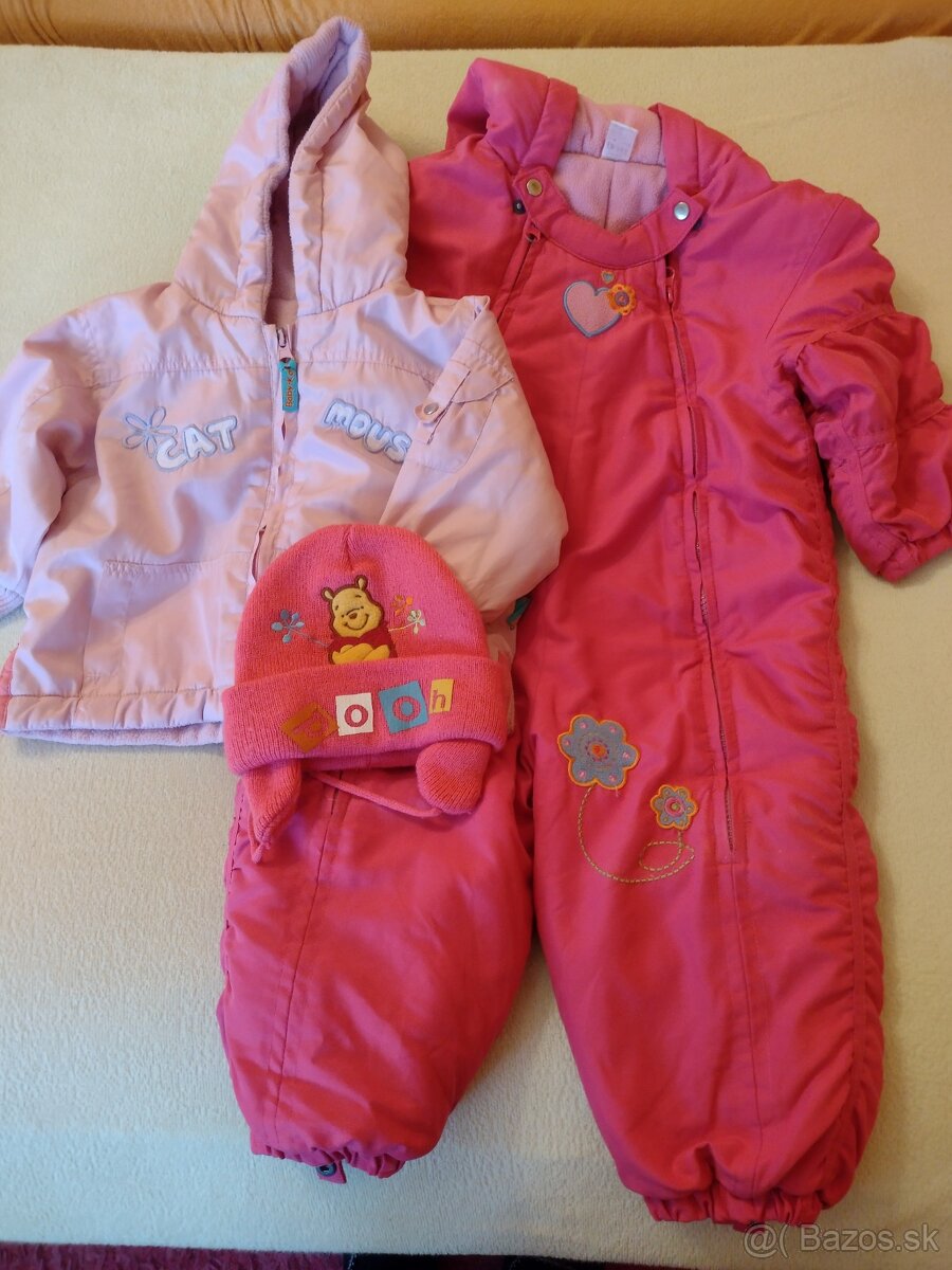 Overal,vetrovka,čiapka