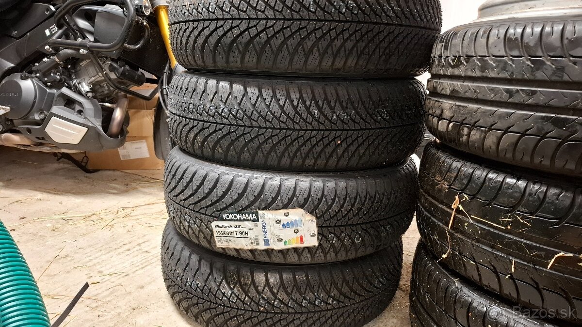 Celoročné pneumatiky Yokohama BluEarth 4S