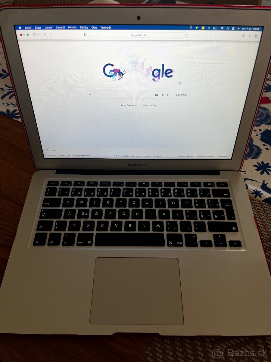 MacBook Air 13" (Early 2014) – Slovenská klávesnica