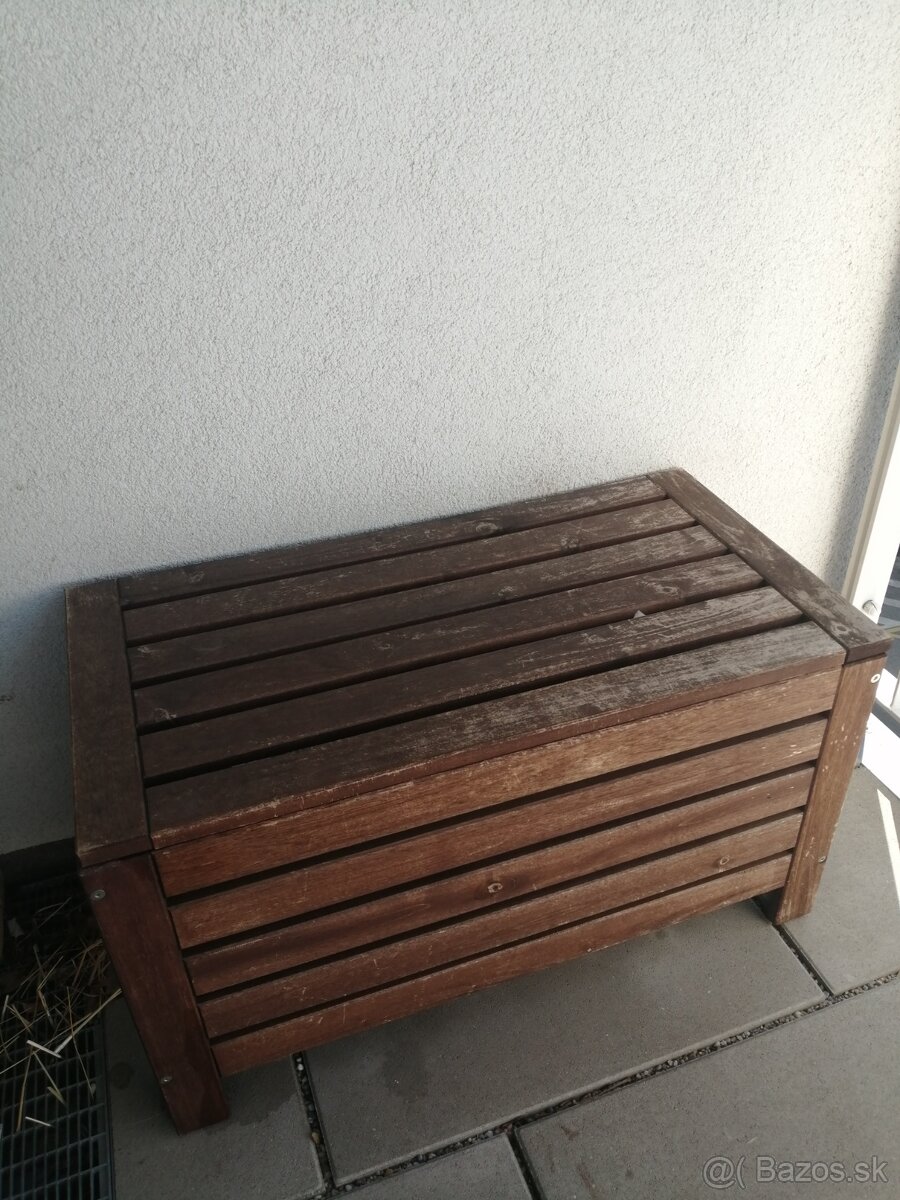 IKEA záhradný úložný box 2x