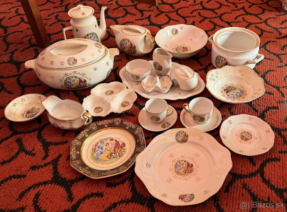 Porcelánová súprava Tri grácie