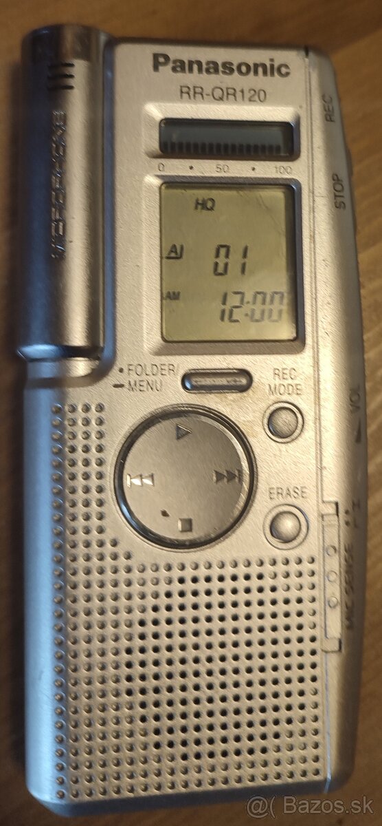 Predám digitálny diktafón Panasonic RR-QR120