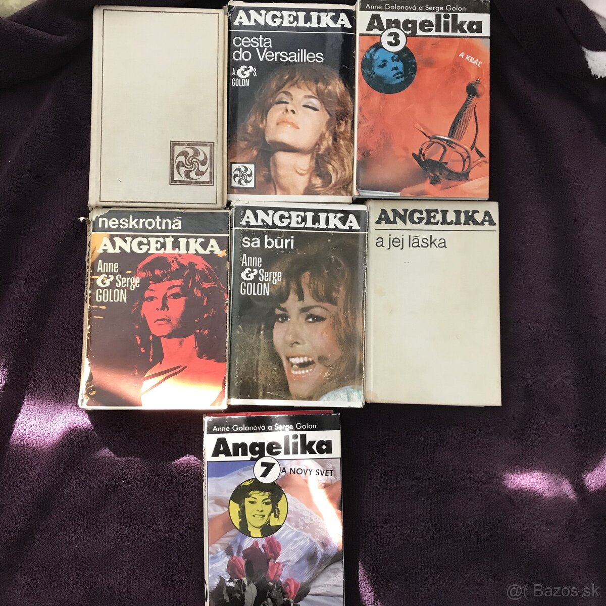 Angelika knihy 1-7 diel