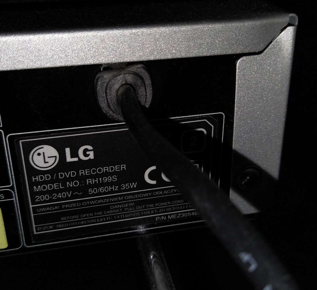 LG RH199S DVD Recorder