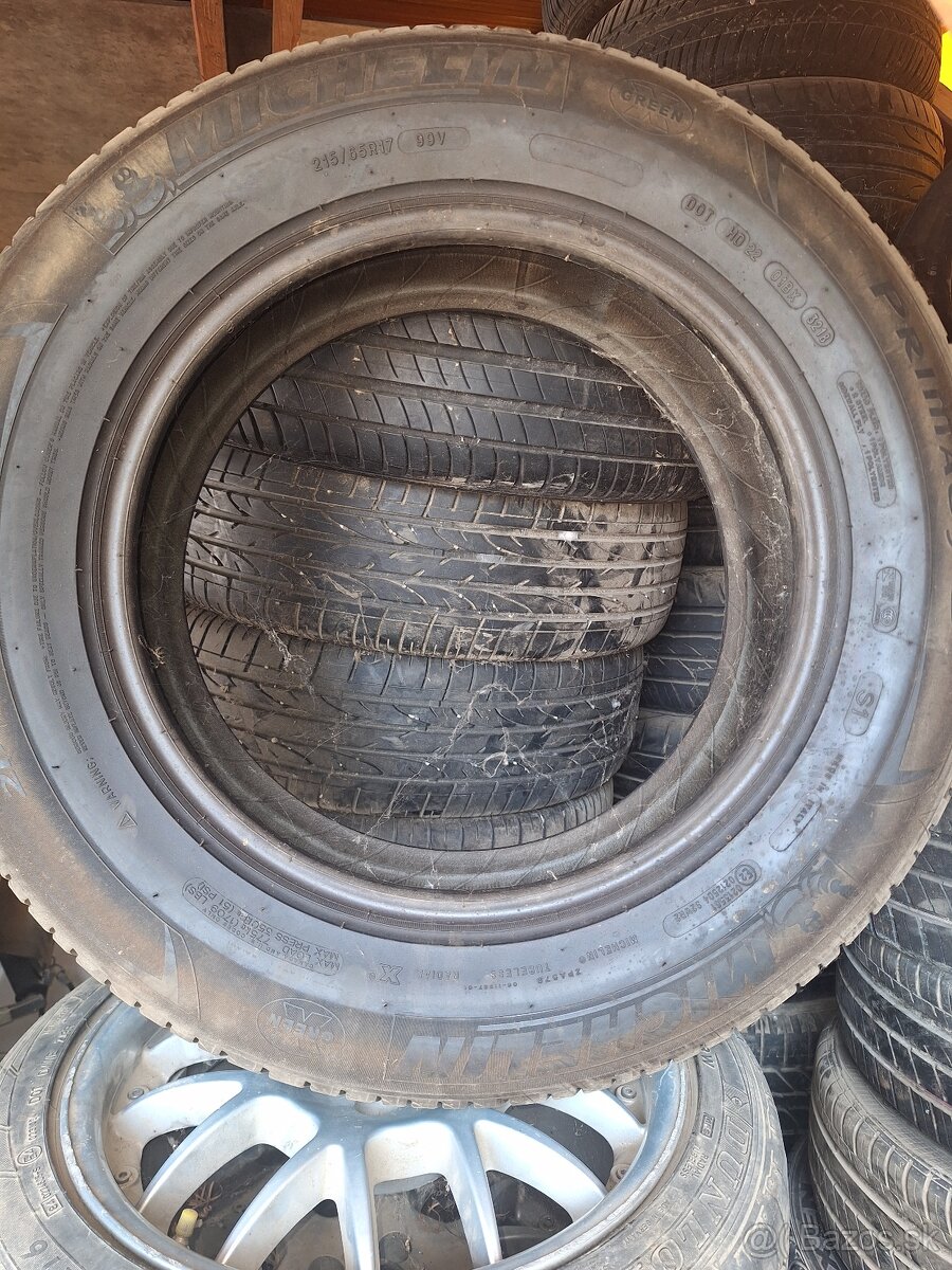 215/60 r17 a 215/65 r17 letné pneu