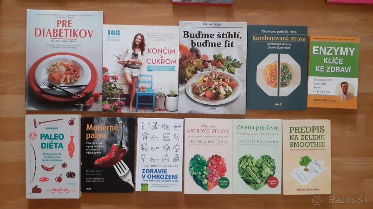 KNIHY - DIÉTA, JEDLÁ A INÉ