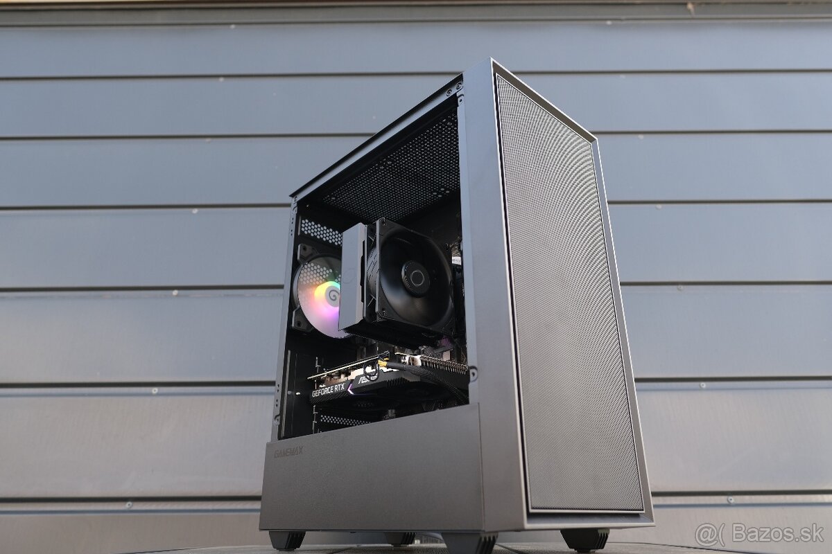 Herný PC, Ryzen 7 3700X, RTX 3060 12GB, 32GB RAM, SSD, 24m