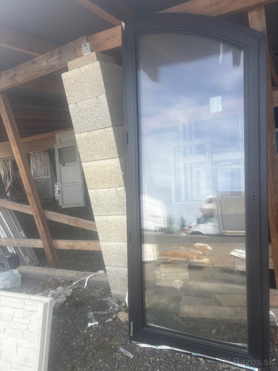 Plastove balkónové dvere veka 3 sklo cr