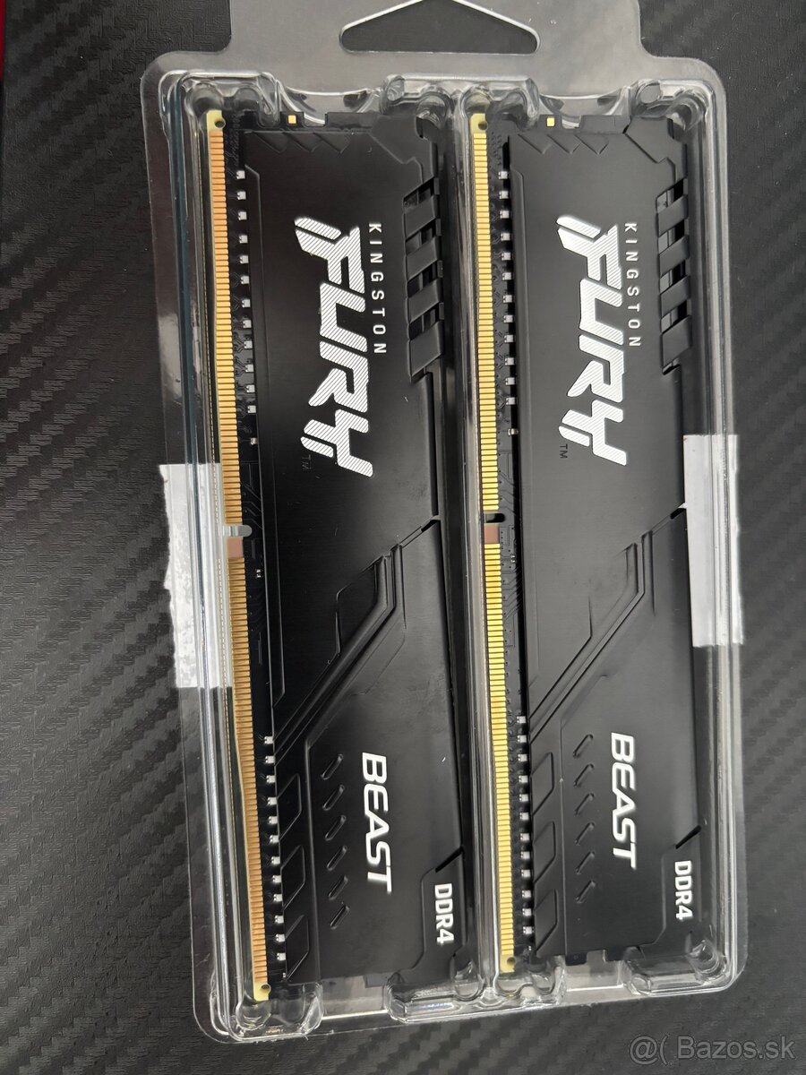 Kingston FURY 16 GB KIT DDR4 3600 MHz CL17 Beast Black
