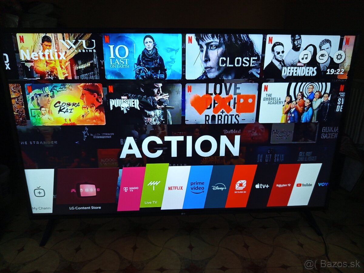 LG65UJ6307 65''(164 CM) LG SMART 4K, AI ThinQ, TOP STAV