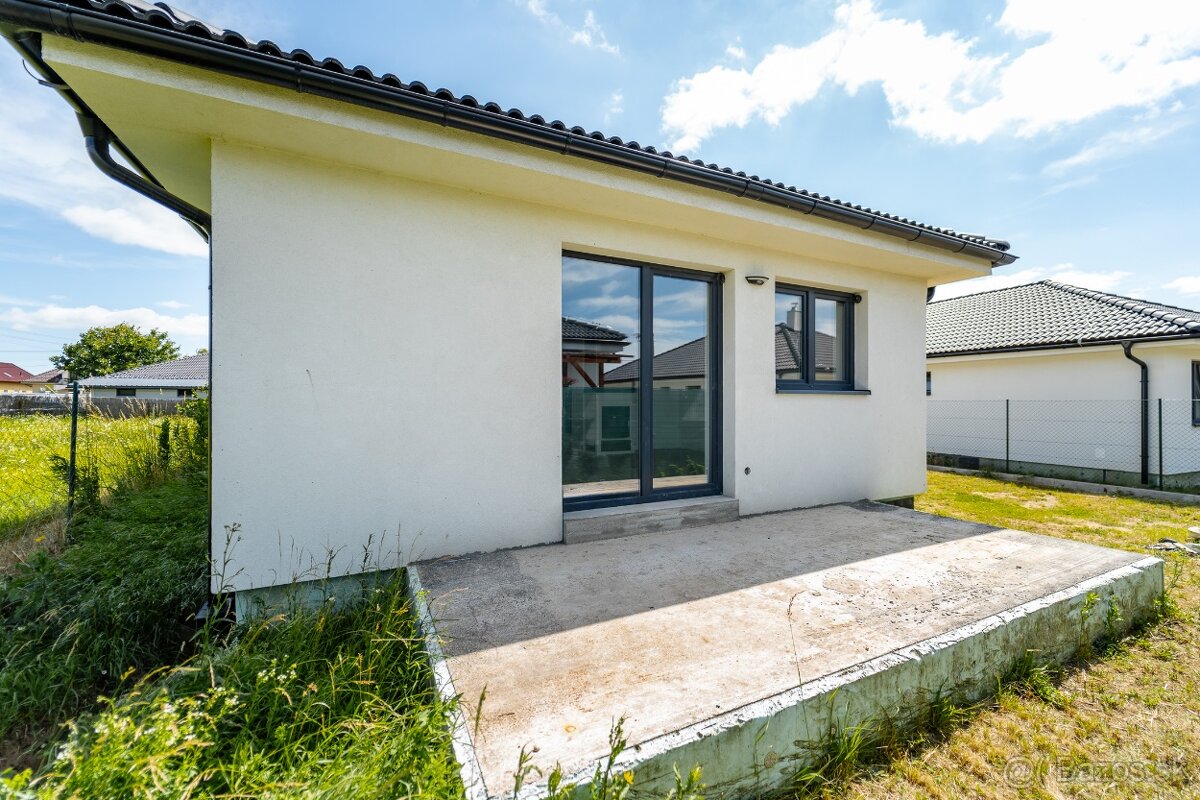 3,5 izbový bungalov v obci Geča, Košice- okolie