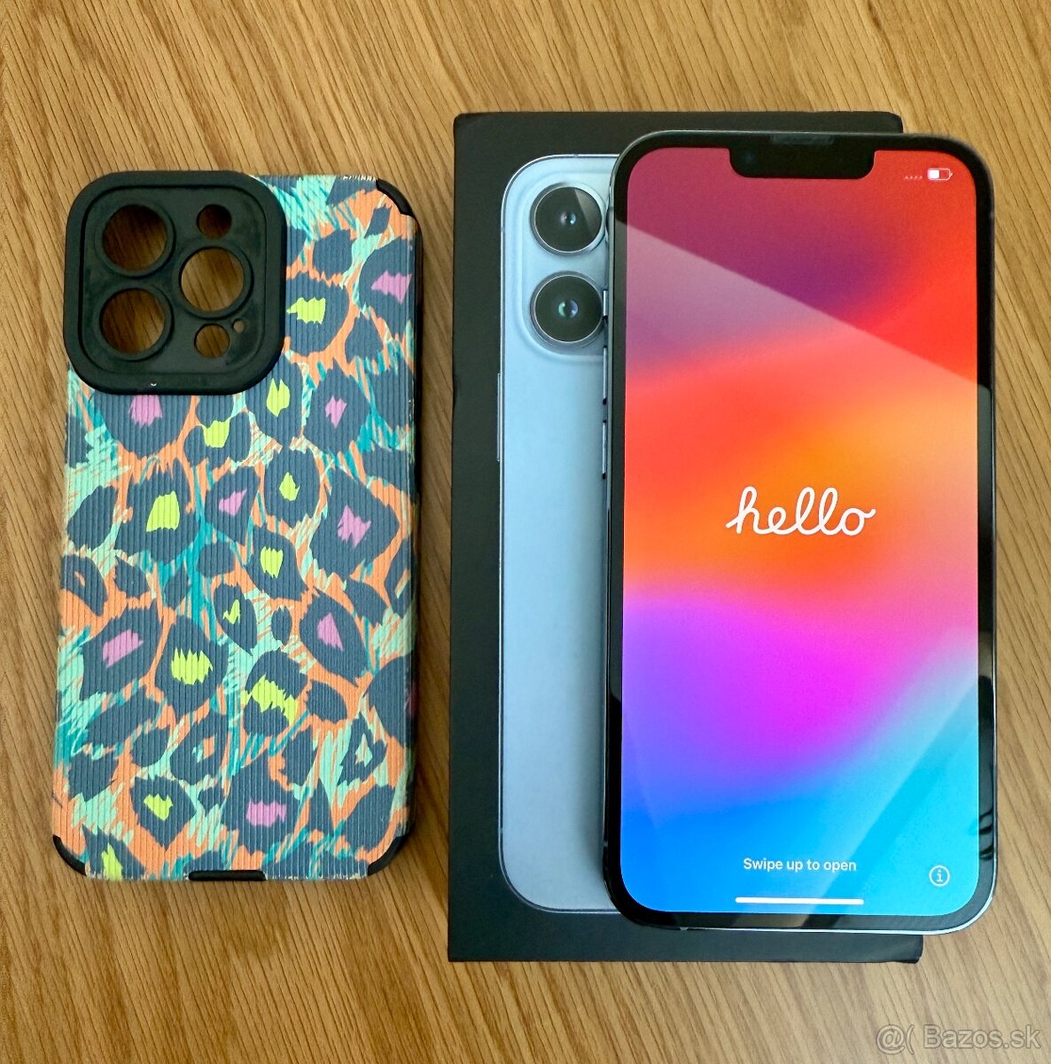 iPhone 13 Pro 128 GB – Modrý (Sierra Blue) | TOP stav | 480