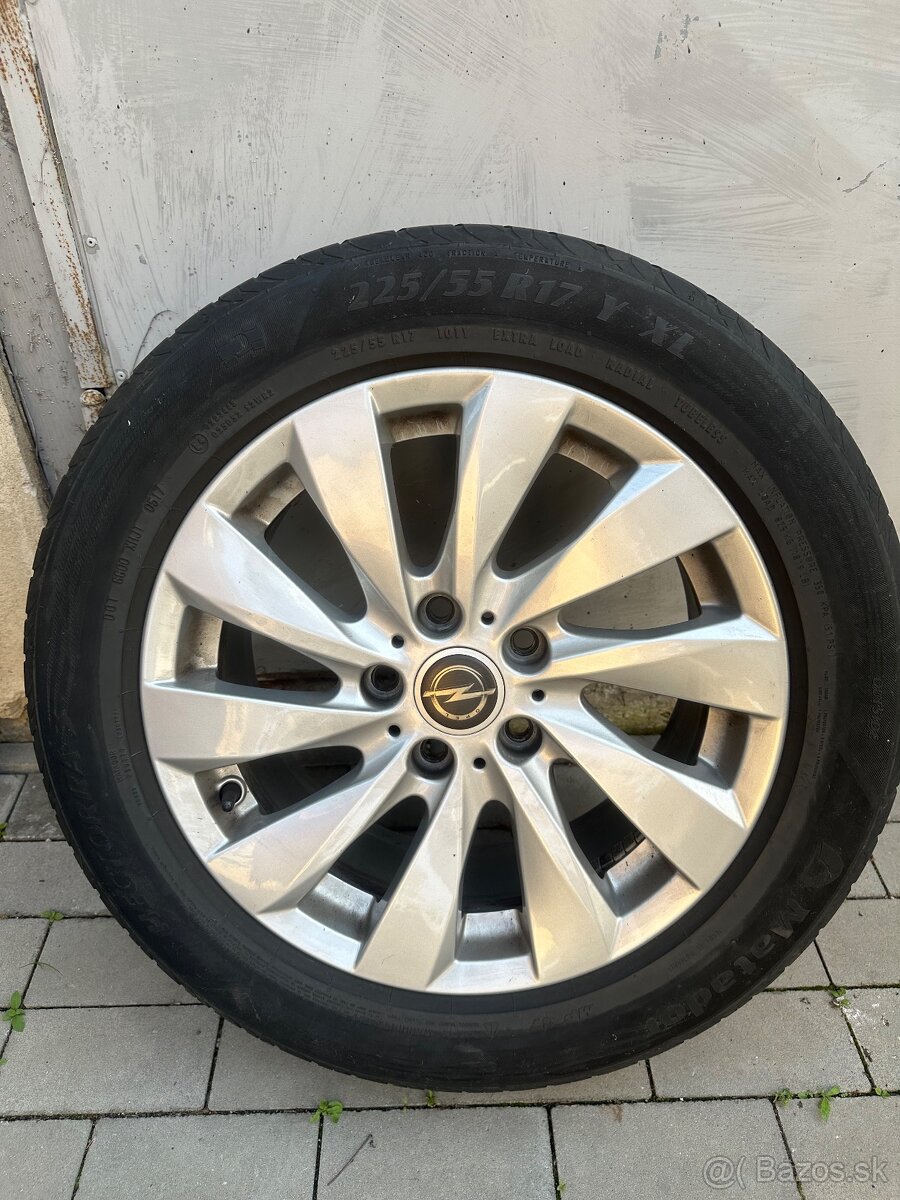 Elektróny originál Opel alu 225/55 R 17