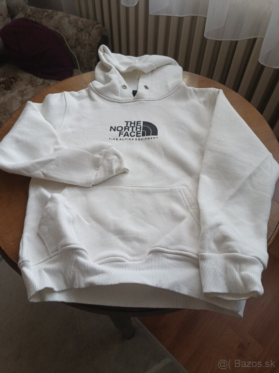 Predám bielu mikinu the north face c 152