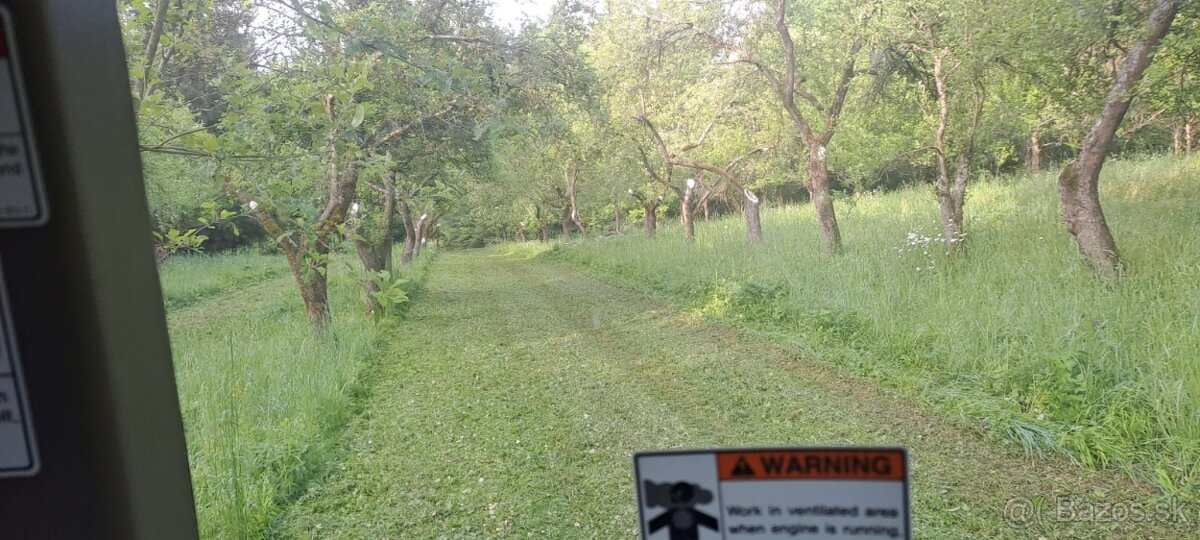 Kosenie, mulčovanie, oranie
