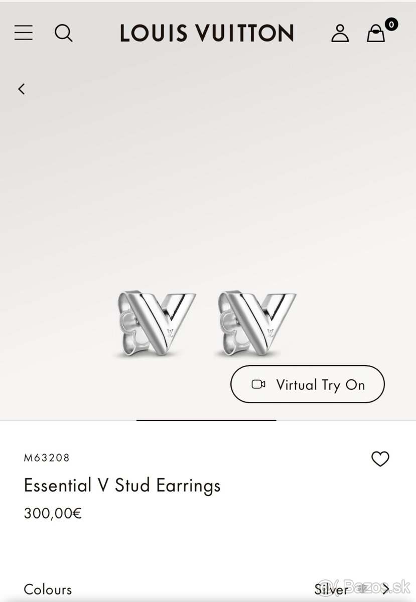 Nausnice Louis Vuitton