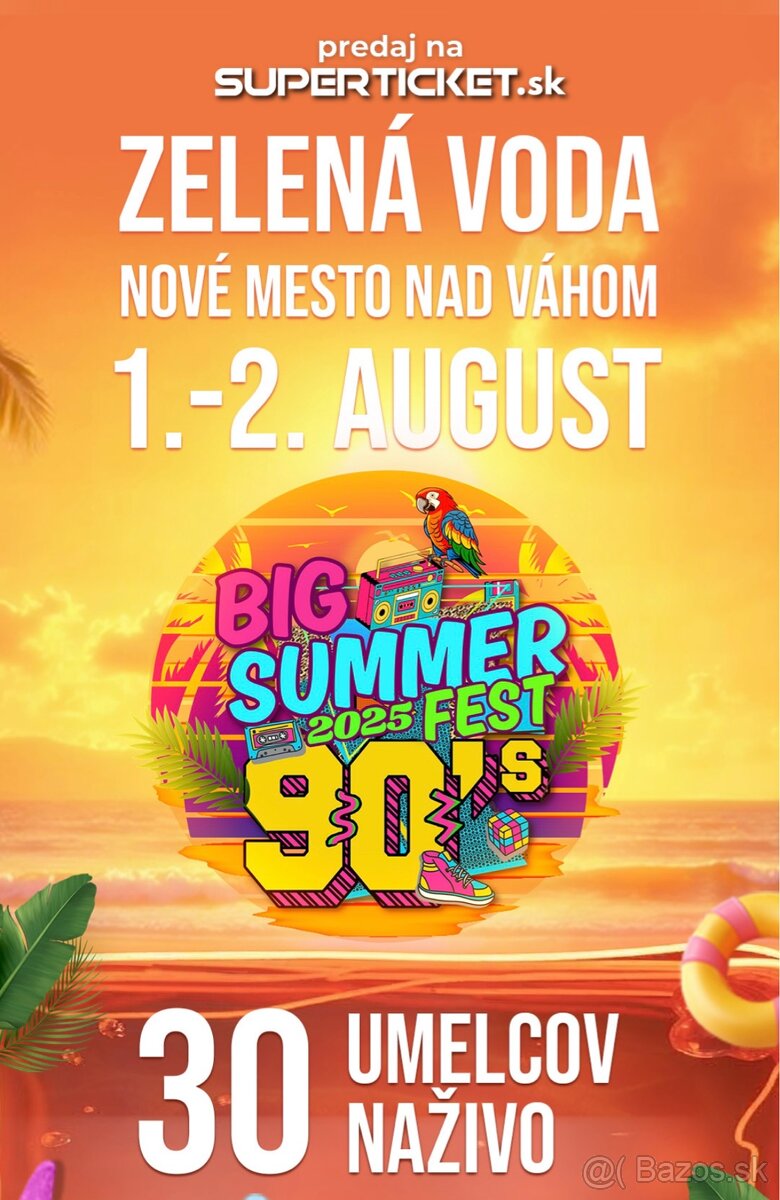 Big summer fest - Zelená voda