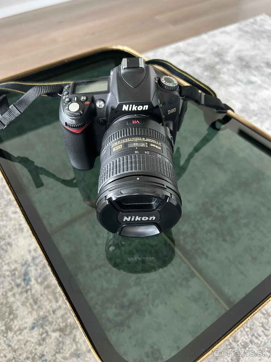 Digitálna zrkadlovka NIKON D 90 v TOP stave