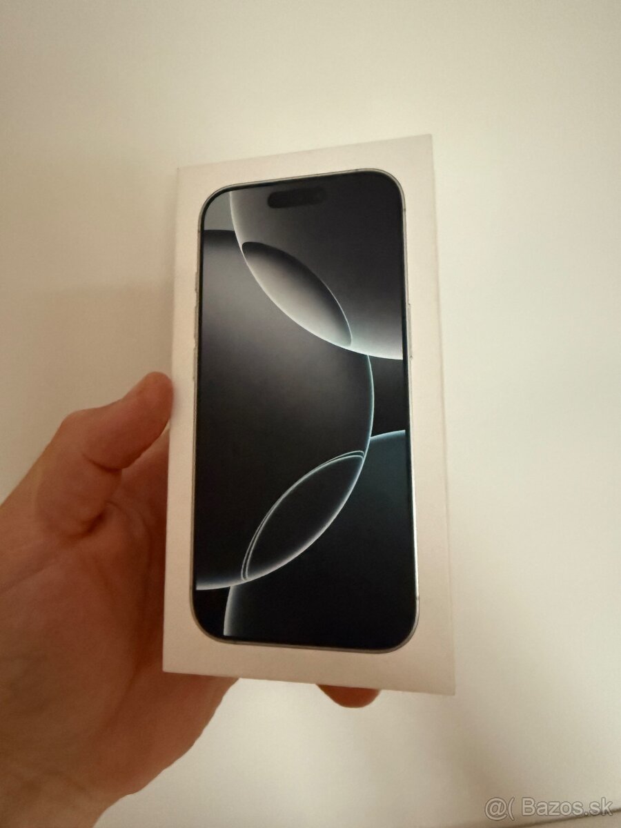 Vymením Apple iPhone 16 pro white 128