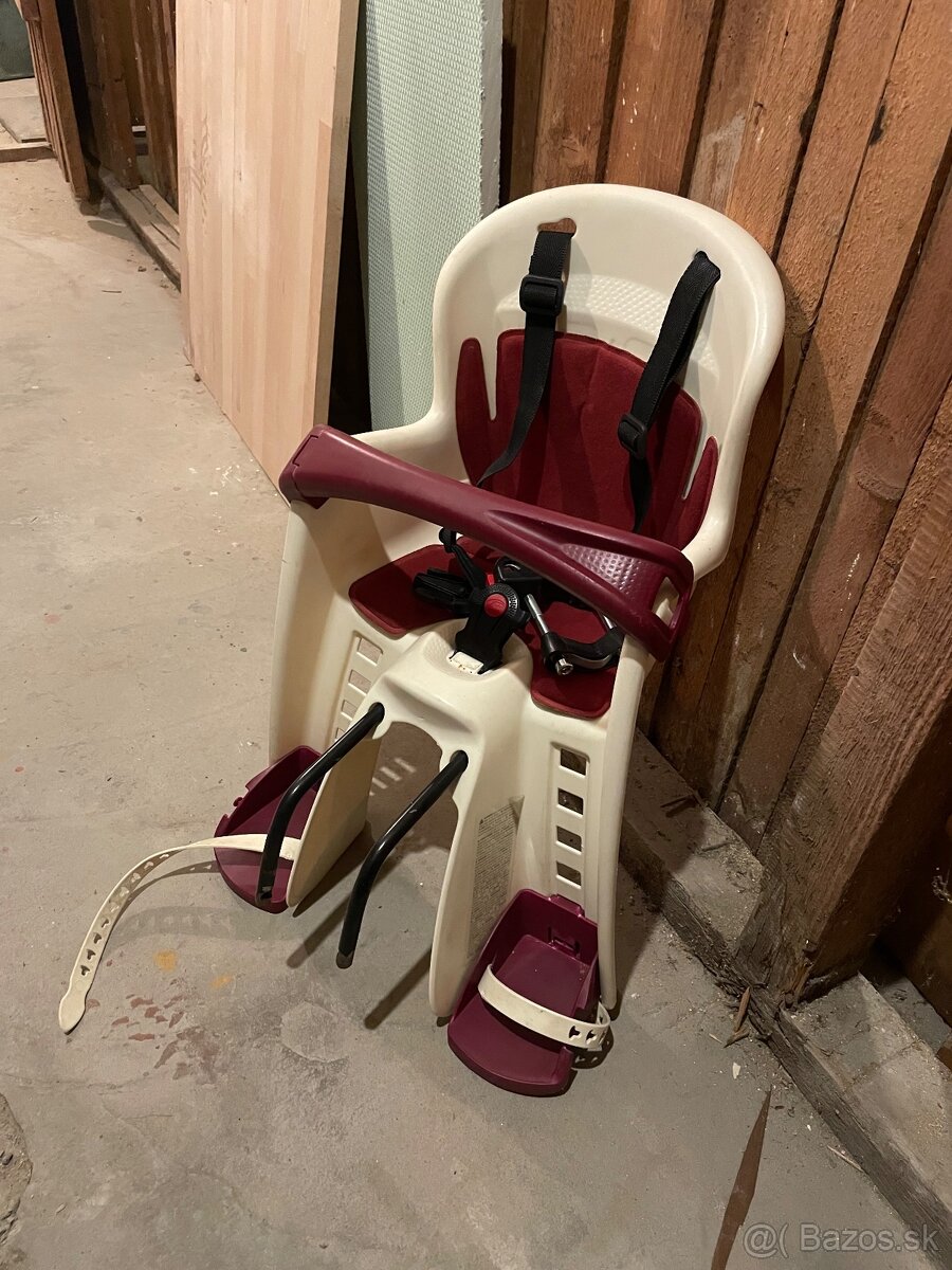 Detská predná sedačka na bicykel