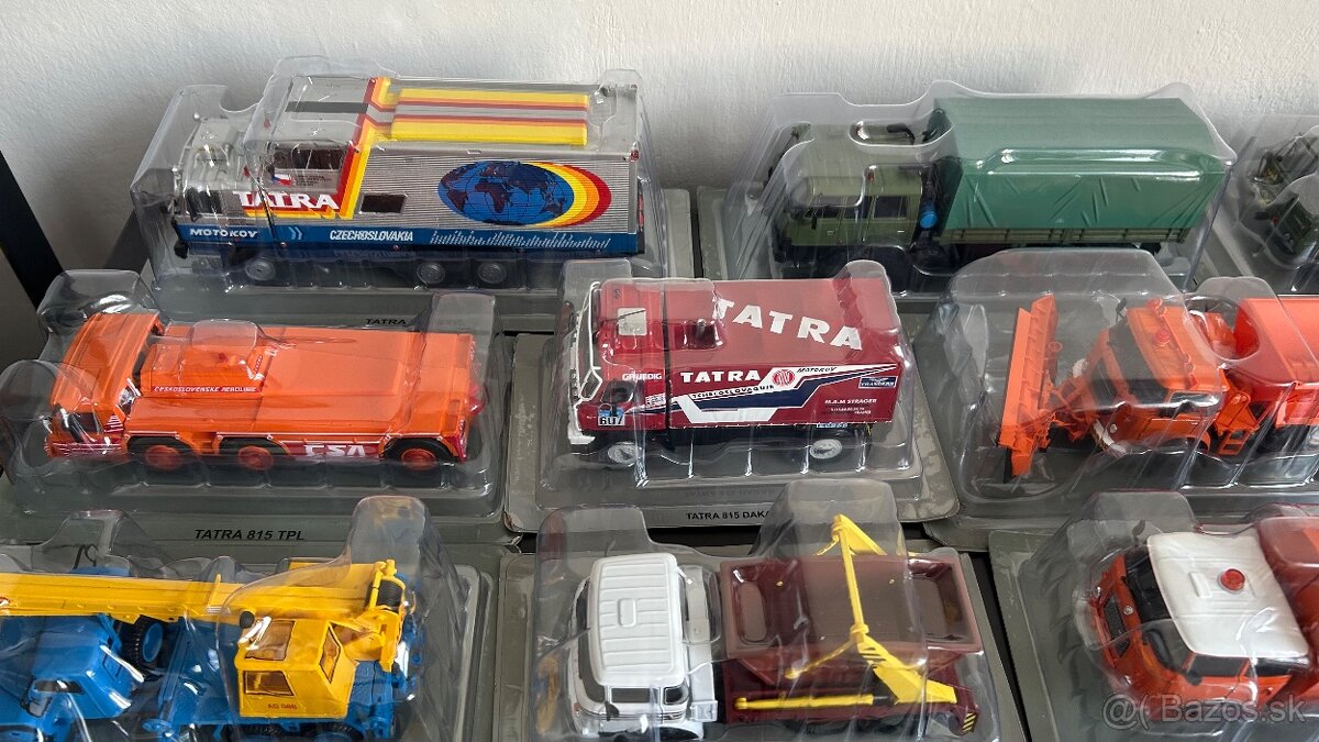 Kultové nákladiaky Tatra, Liaz, Škoda, Avia, Praga 1/43 Dea